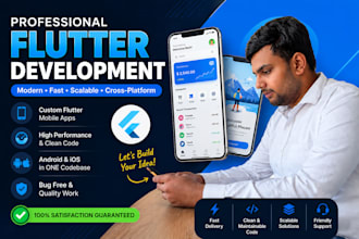 develop mobile applications using flutter