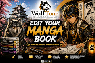 edit your manga book