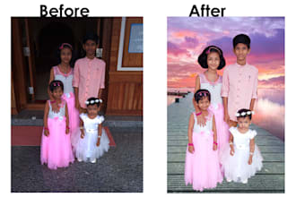 do professional photo editing and image manipulation