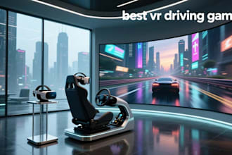 develop realistic simulation game city life or vehicle with VR and ar support