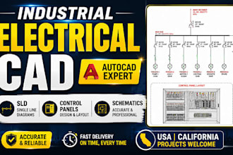 design california industrial electrical drawings, sld, control panels, schematic