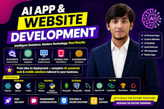 make ai mobile apps and websites