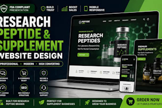 build peptide website fda complaint research peptide website supplement website