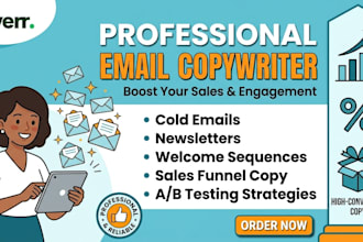 write high converting email copy and email marketing campaigns
