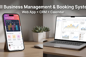 build a custom CRM and appointment booking web app using firebase