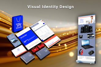 create full visual identity design