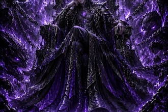 create custom 3d donghua fantasy character artwork