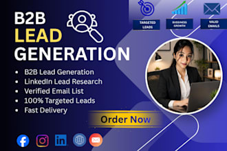 provide b2b lead generation and targeted business email lists