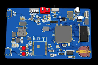 design pcb layout up to 6 layers with clean routing and manufacturing standards