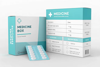 do medical packaging design and medicine box design