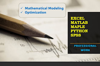 expert in mathematical modeling and optimization