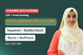 set up segment hyros rudderstack singular redtrack or s2s tracking