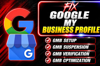 fully setup verify and fix your google business profile