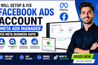 setup meta ads account meta ads manager fix meta business suite