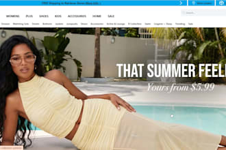design shopify clothing brand website, clothing shop, streetwear store