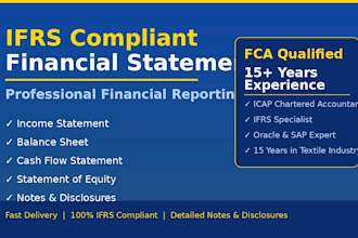 prepare ifrs compliant financial statements for your business
