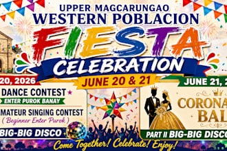 design birthday tarpaulin, banner and backdrop for any event