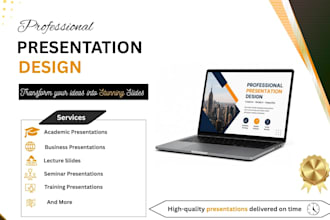 design professional presentation slides