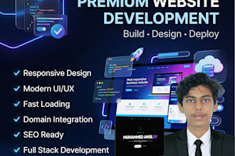 ai website development custom website design full stack