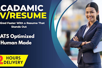 write a job winning teacher resume and cover letter in 10 hrs