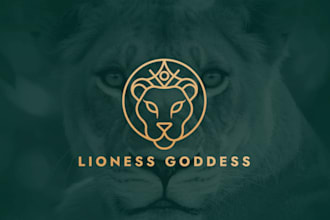design eye catching lion mascot logo for esports, gaming, sports and business