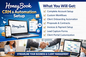 setup and automate your honeybook CRM workflow for seamless client management