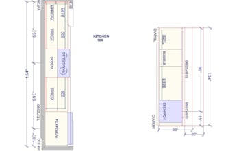create professional cabinet shop drawings and elevations for fabrication