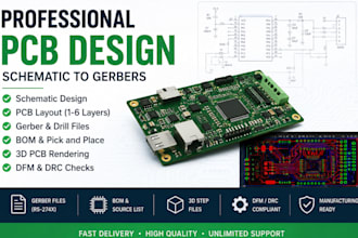 do circuit shematic pcb design pcb layout arduino or esp32 kicad pcb software