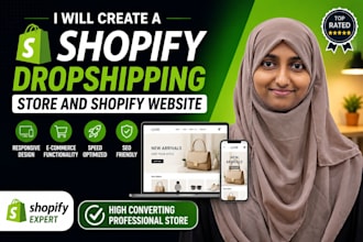 design or redesign a professional shopify store