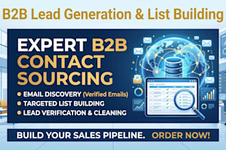 do b2b lead generation and contact discovery