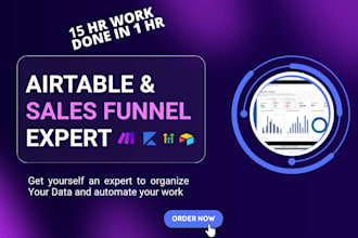be your airtable expert for custom database, CRM, and automation