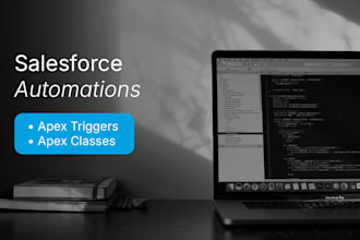 develop custom apex triggers, classes and logic for salesforce