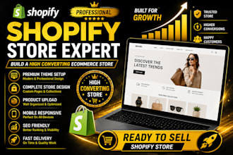 build a professional shopify store for high conversions