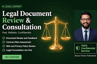 legal document review and consultation service