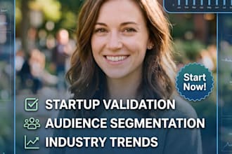 conduct comprehensive market research for your startup business