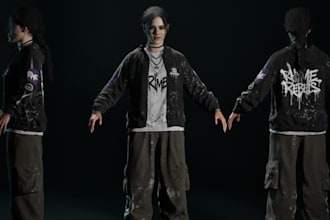 create realistic 3d metahuman character realistic human for cc4 daz3d ue5