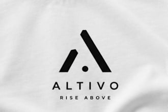 create modern logo and brand mockup designs