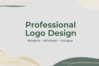 design simple logo and social media design