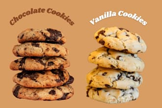 design product and food promo ads