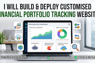 build a custom personal finance and portfolio tracking dashboard