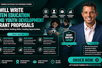 write stem education and youth development grant proposals