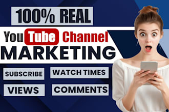grow up youtube channel to increase subscribe and watch time