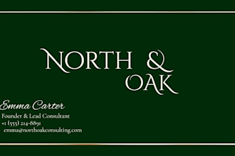 design editorial style business cards