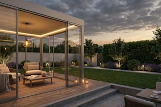 create photorealistic 3d landscape and garden renders