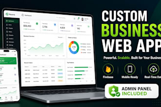 build a custom web app for your small business using HTML and firebase