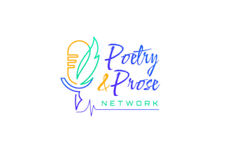 design poetry prose network powered writing spoken logo