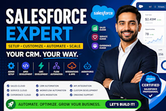 salesforce crm ai salesforce admin salesforce developer apex lwc crm automation
