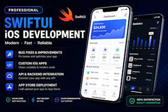build a professional ios app with swiftui
