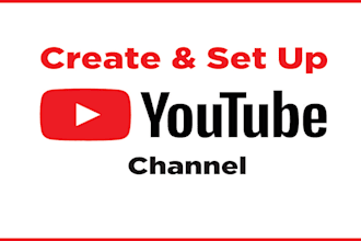 create and set up youtube channel for video marketing