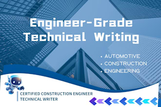 write technical articles with engineering precision